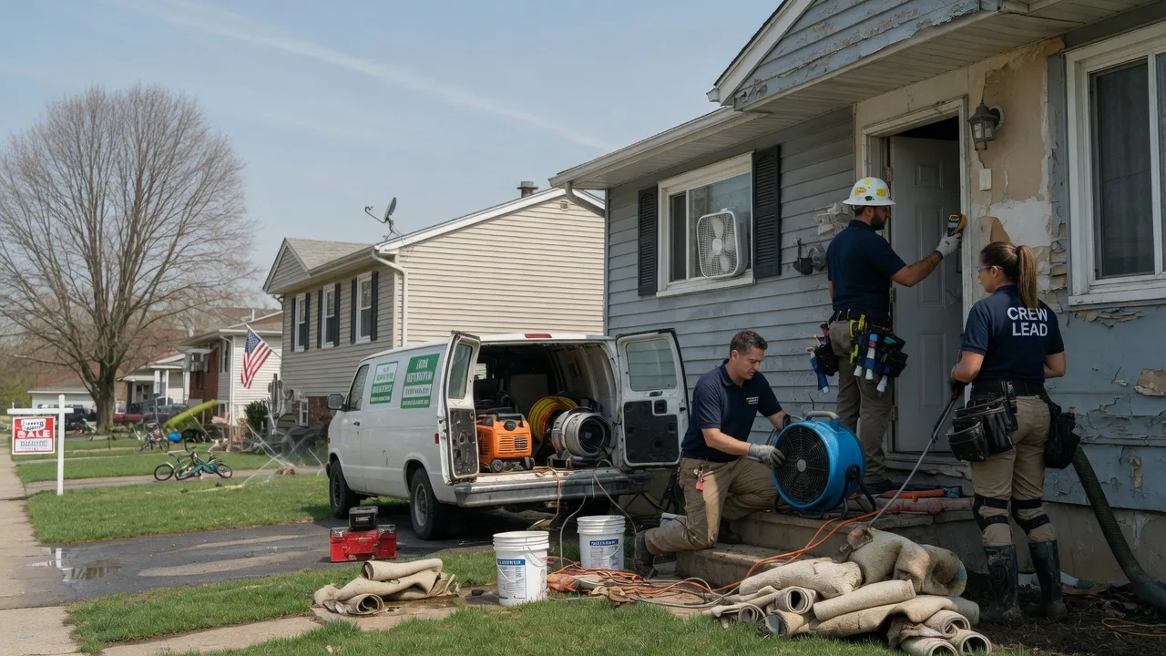 Flood Cleanup in Gansevoort, NY near me